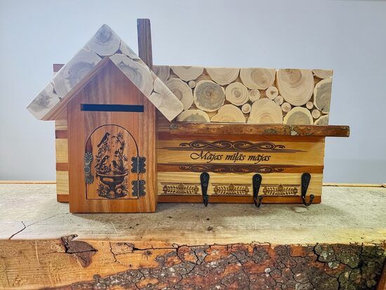 Atslēgu turētājs koka 